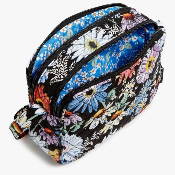 Vera Bradley Evie Crossbody Daisies NWT - Picture 4 of 5